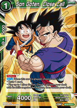 [BT22-070] Son Goten, Close Call (Foil)