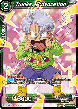 [BT22-071] Trunks, Provocation (Foil)