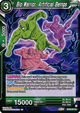 [BT22-077] Bio Warrior, Artificial Beings (Foil)