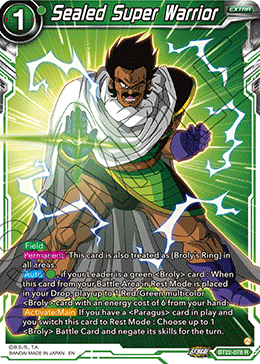 [BT22-078] Sealed Super Warrior (Foil)