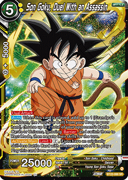 [BT22-088] Son Goku, Duel With an Assassin