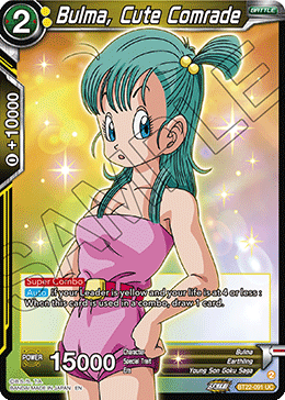 [BT22-091] Bulma, Cute Comrade (Foil)