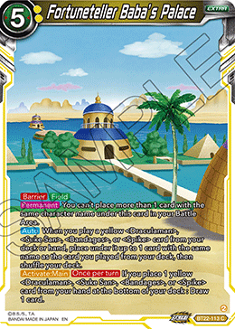 [BT22-113] Fortuneteller Baba’s Palace (Foil)