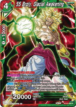 [BT22-134] SS Broly, Glacial Awakening (Foil)