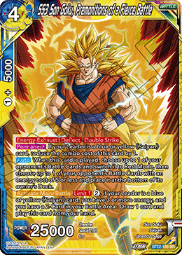 [BT22-135] SS3 Son Goku, Premonitions of a Fierce Battle