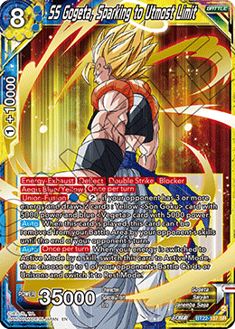 [BT22-137] SS Gogeta, Sparking to Utmost Limit