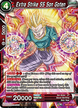 [BT4-007] Extra Strike SS Son Goten