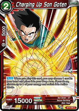 [BT4-008] Charging Up Son Goten