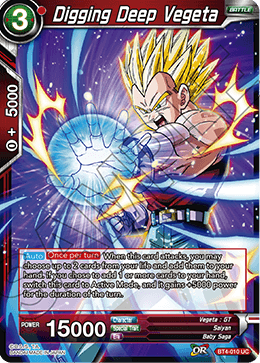 [BT4-010] Digging Deep Vegeta