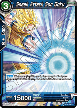 [BT4-026] Sneak Attack Son Goku