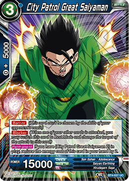 [BT4-027] City Patrol Great Saiyaman