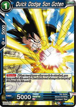 [BT4-029] Quick Dodge Son Goten