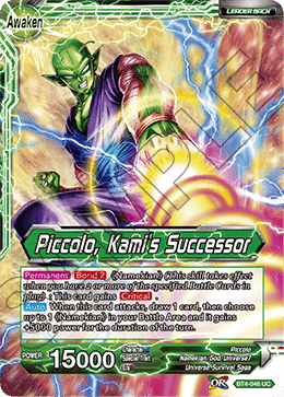 [BT4-046] Piccolo // Piccolo, Kami's Successor