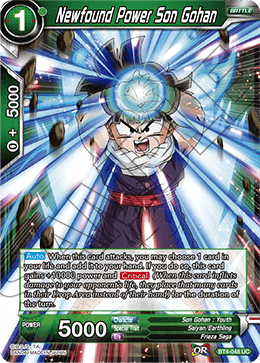 [BT4-048] Newfound Power Son Gohan