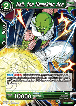 [BT4-053] Nail, the Namekian Ace