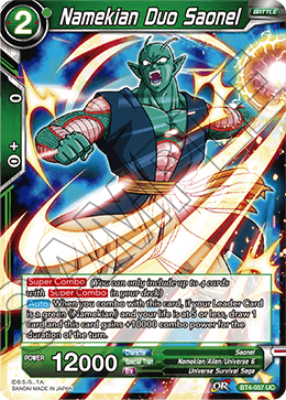 [BT4-057] Namekian Duo Saonel