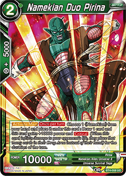 [BT4-058] Namekian Duo Pirina