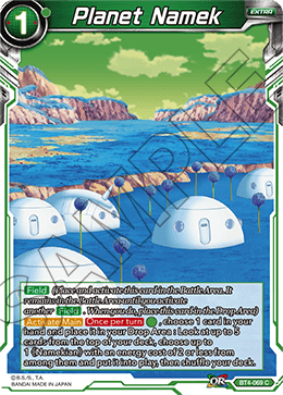 [BT4-069] Planet Namek