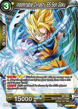 [BT4-077] Indomitable Dynasty SS Son Goku