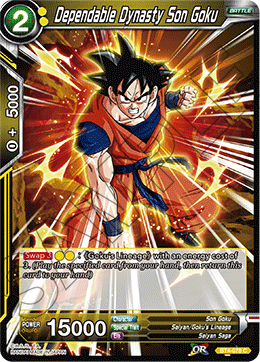 [BT4-078] Dependable Dynasty Son Goku