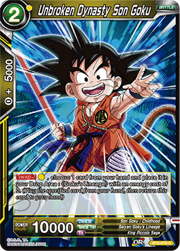 [BT4-079] Unbroken Dynasty Son Goku