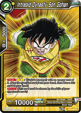 [BT4-084] Intrepid Dynasty Son Gohan