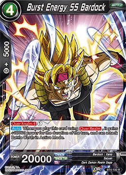 [BT4-100] Burst Energy SS Bardock