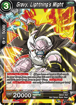 [BT4-113] Gravy, Lightning's Might