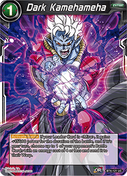 [BT4-121] Dark Kamehameha