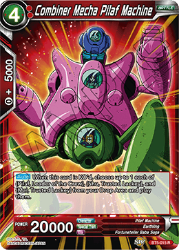 [BT5-015] Combiner Mecha Pilaf Machine