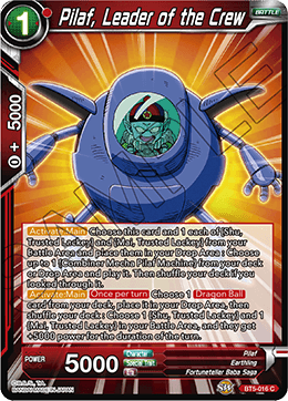 [BT5-016] Pilaf, Leader of the Crew