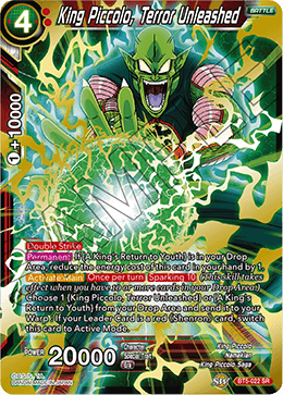 [BT5-022] King Piccolo, Terror Unleashed (SR)