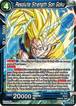 [BT5-030] Resolute Strength Son Goku