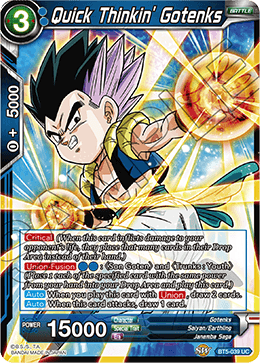 [BT5-039] Quick Thinkin' Gotenks (Foil)