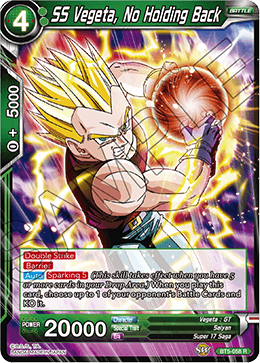 [BT5-058] SS Vegeta, No Holding Back