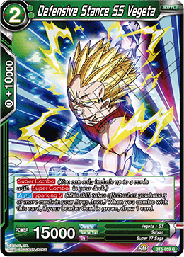 [BT5-059] Defensive Stance SS Vegeta