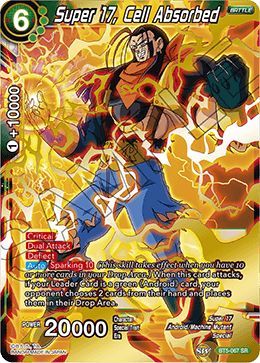 [BT5-067] Super 17, Cell Absorbed