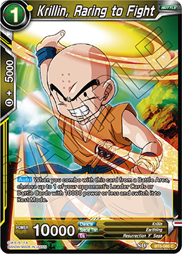 [BT5-085] Krillin, Raring to Fight