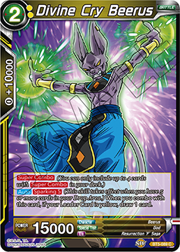 [BT5-089] Divine Cry Beerus