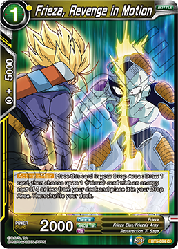 [BT5-094] Frieza, Revenge in Motion