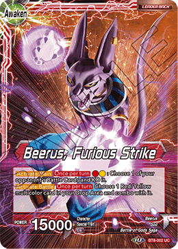 [BT8-002] Beerus // Beerus, Furious Strike