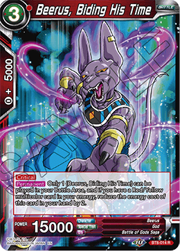 [BT8-014] Beerus, Biding His Time