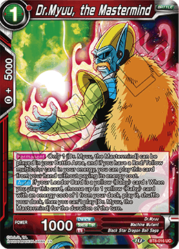 [BT8-016] Dr.Myuu, the Mastermind