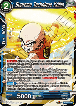 [BT8-030] Supreme Technique Krillin