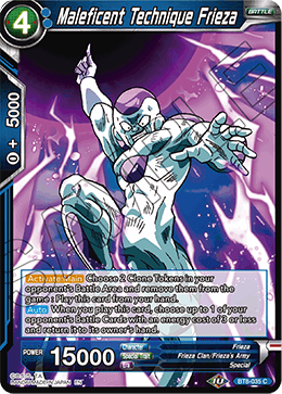 [BT8-035] Maleficent Technique Frieza