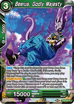 [BT8-053] Beerus, Godly Majesty