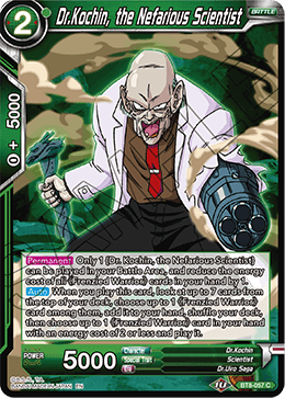 [BT8-057] Dr.Kochin, the Nefarious Scientist