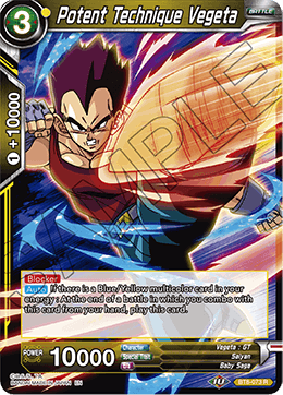 [BT8-073] Potent Technique Vegeta