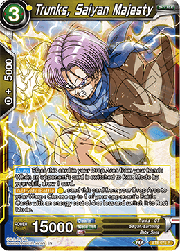 [BT8-075] Trunks, Saiyan Majesty