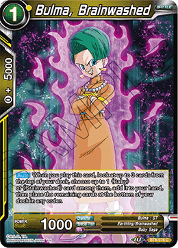 [BT8-076] Bulma, Brainwashed